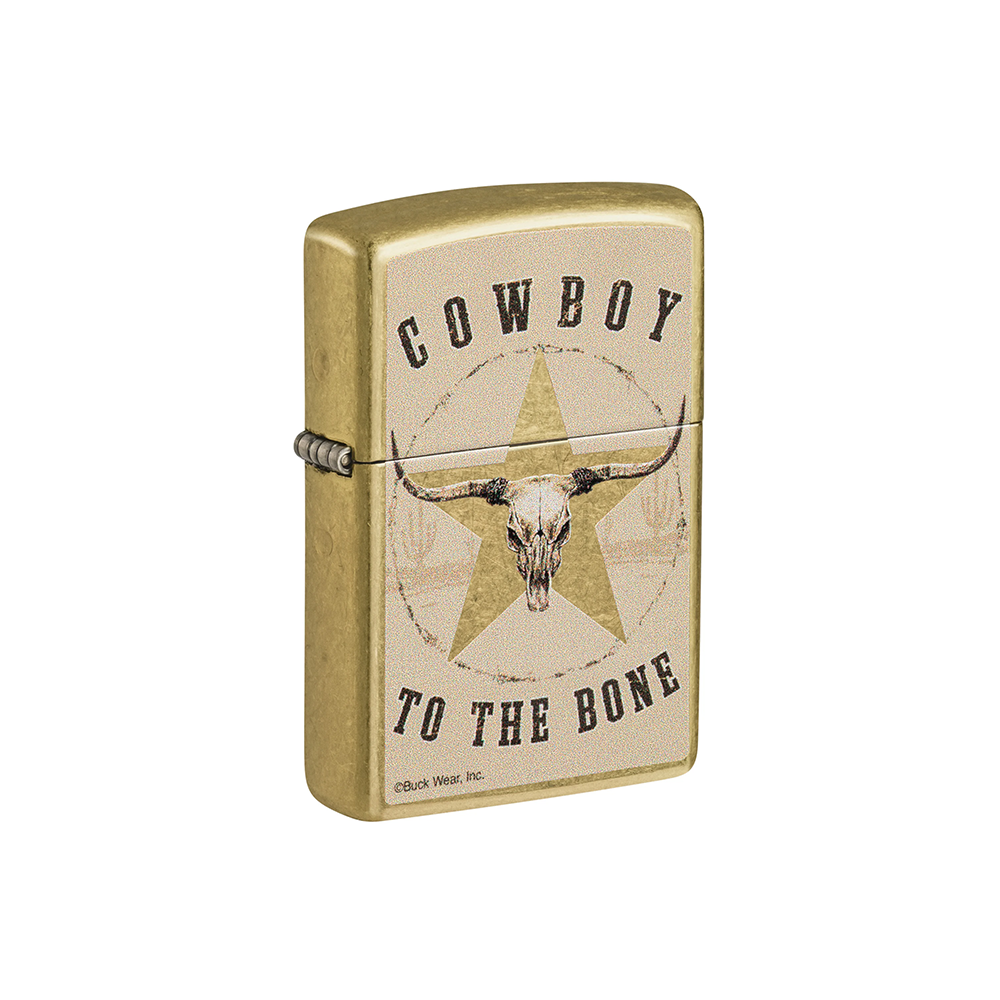 Zippo 48937 Buck Wear™ Cowboy to the Bone Design