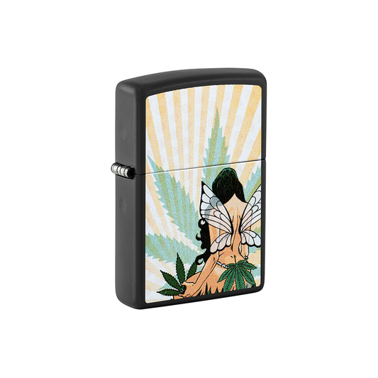 Zippo 46576 Cannabis Fairy Design