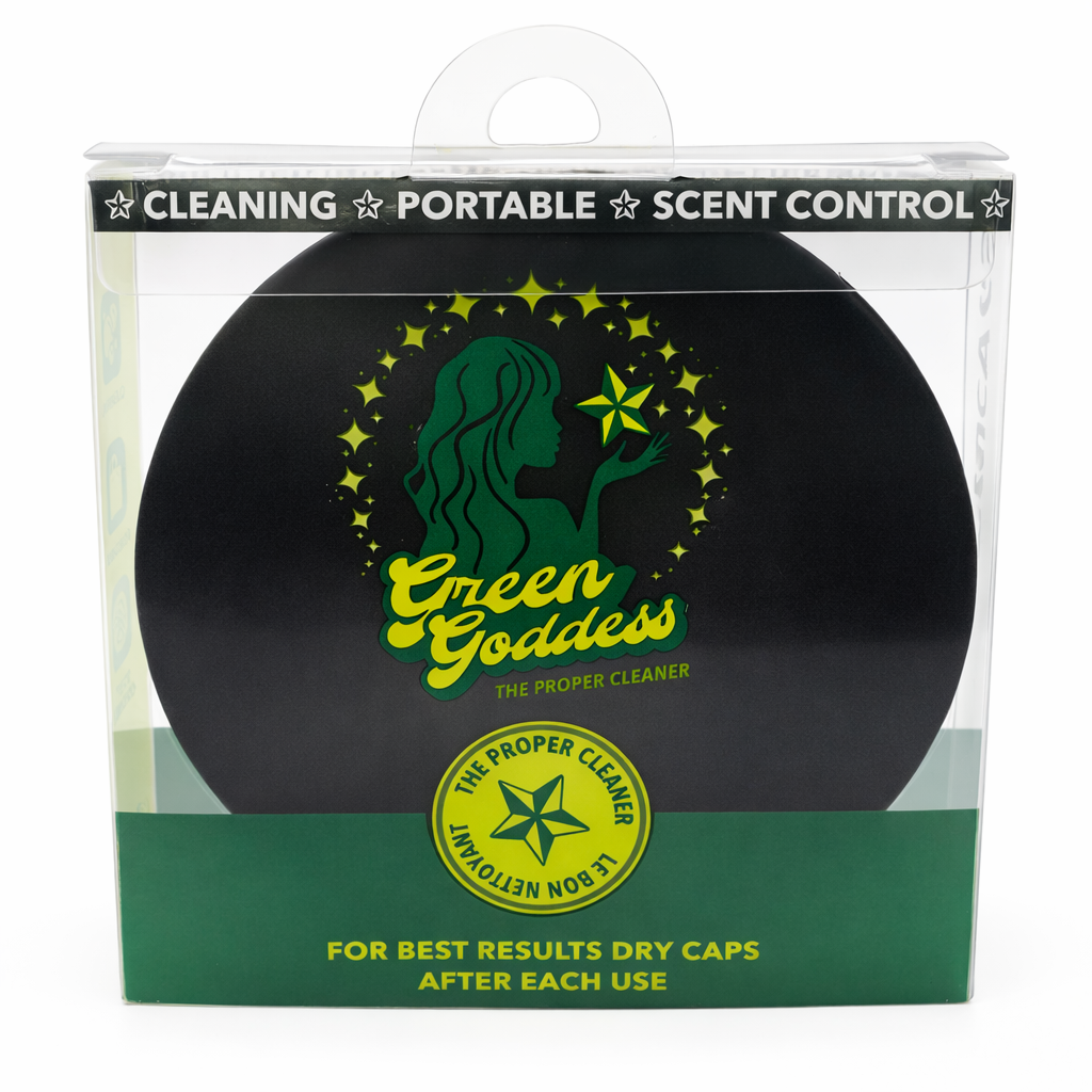 Green Goddess | 3pc Cleaning Caps