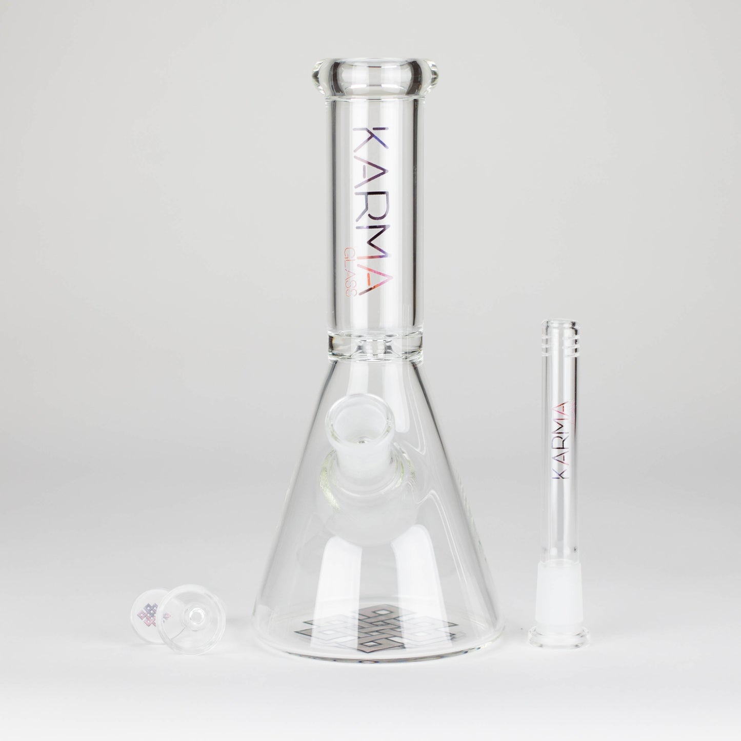 Karma | 9" Skinny Beaker Glass Bong_9