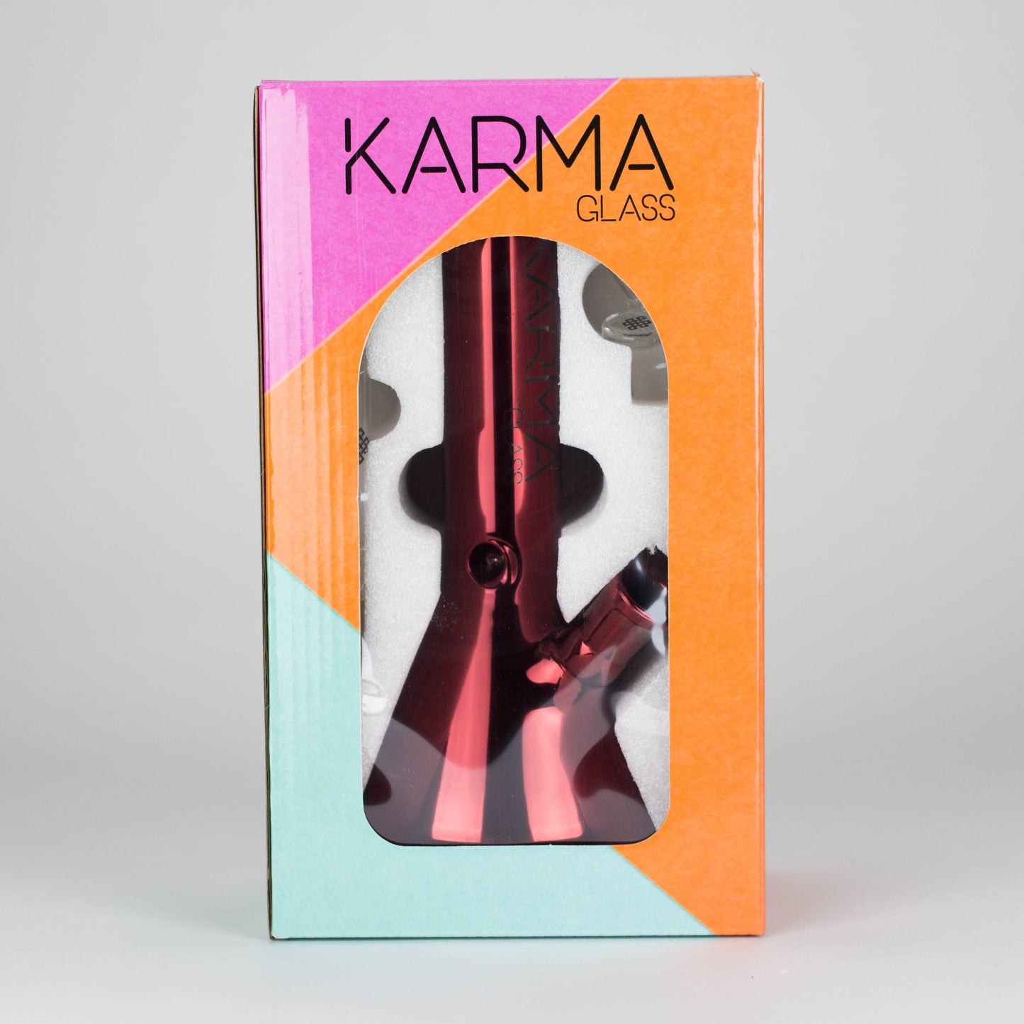 Karma | Glass Bong 9" Beaker Metallic_9