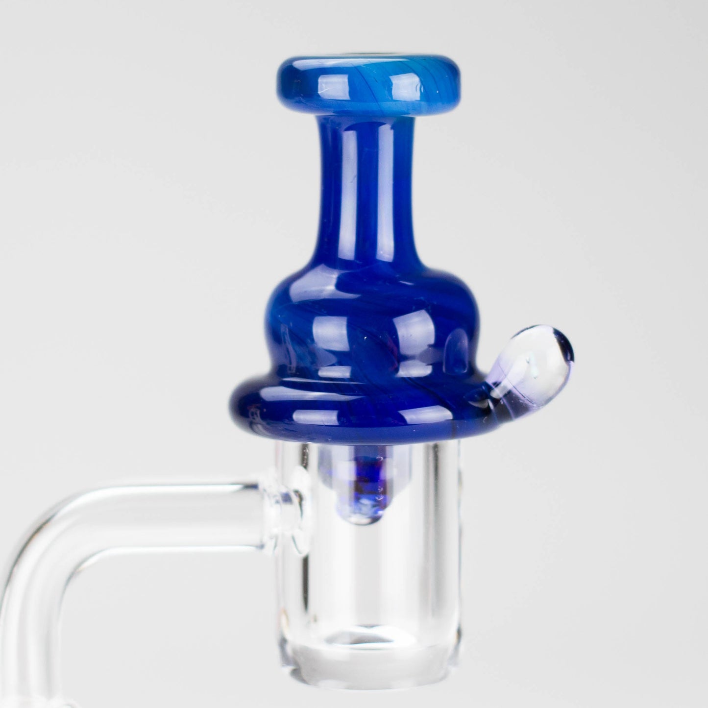 Shine Glassworks | Fume Coloured Carb Cap with Micro Opal - Made in Canada_5