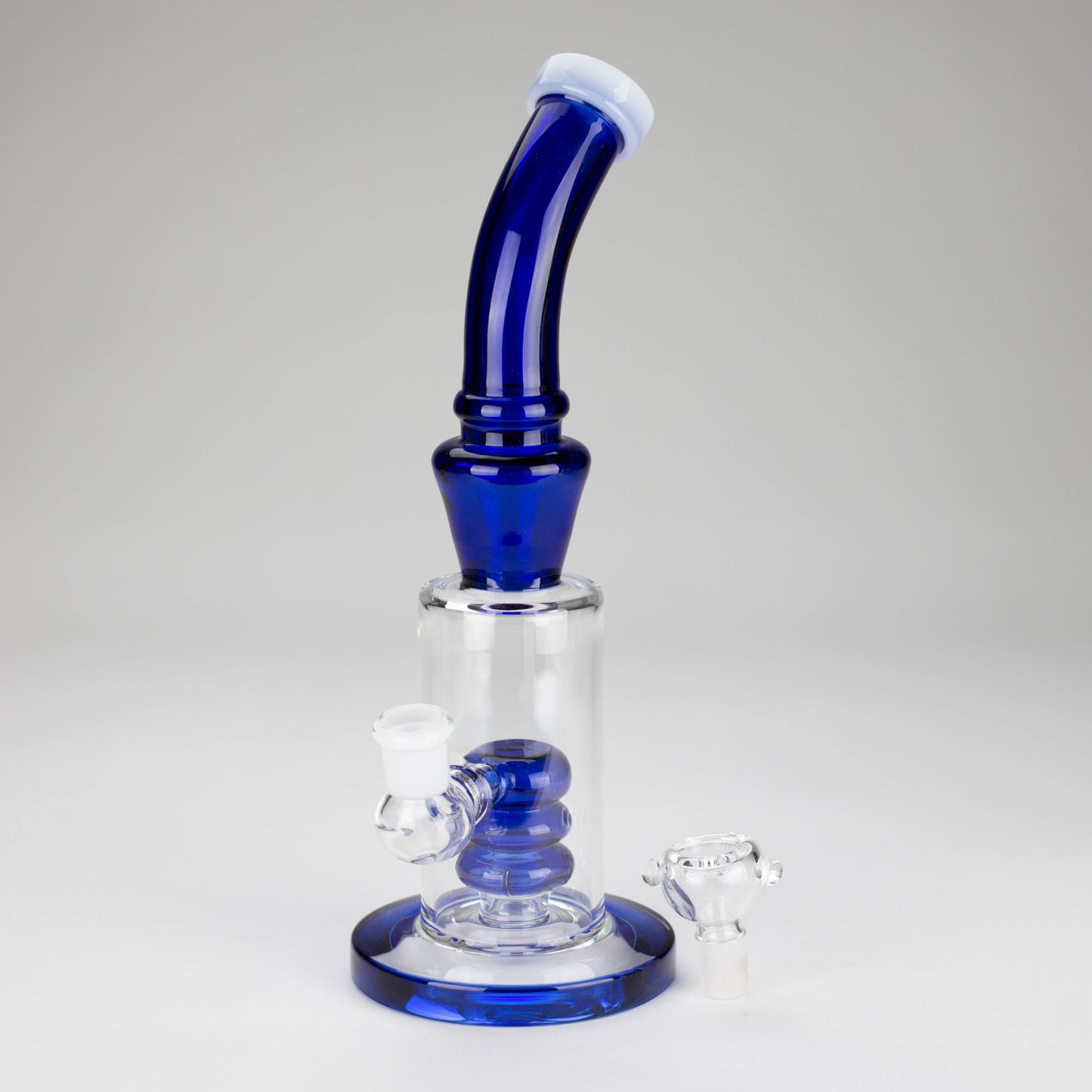 10" Bent Neck Glass Bong – Water Diffuser (Color May Vary)_6