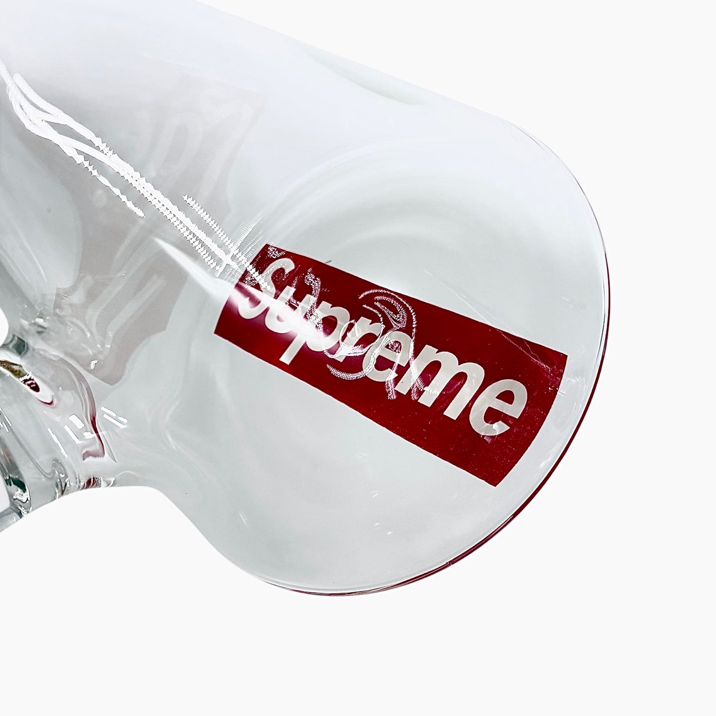 14" Stylish Glow-in-the-Dark Glass Bong – 7mm Thick