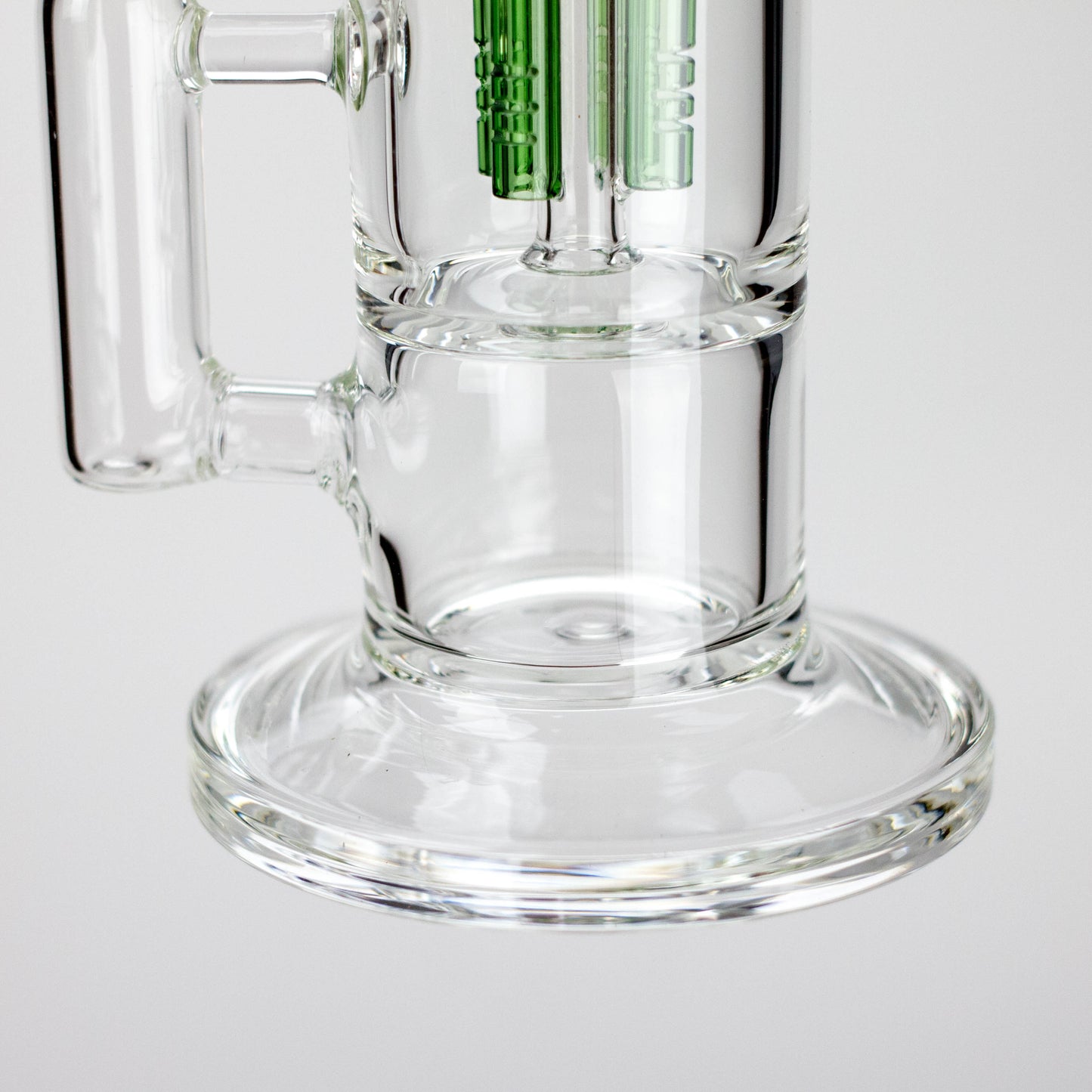 Triangle | 10" 2-in-1 Premium Glass Dab Rig with Tree Percolator