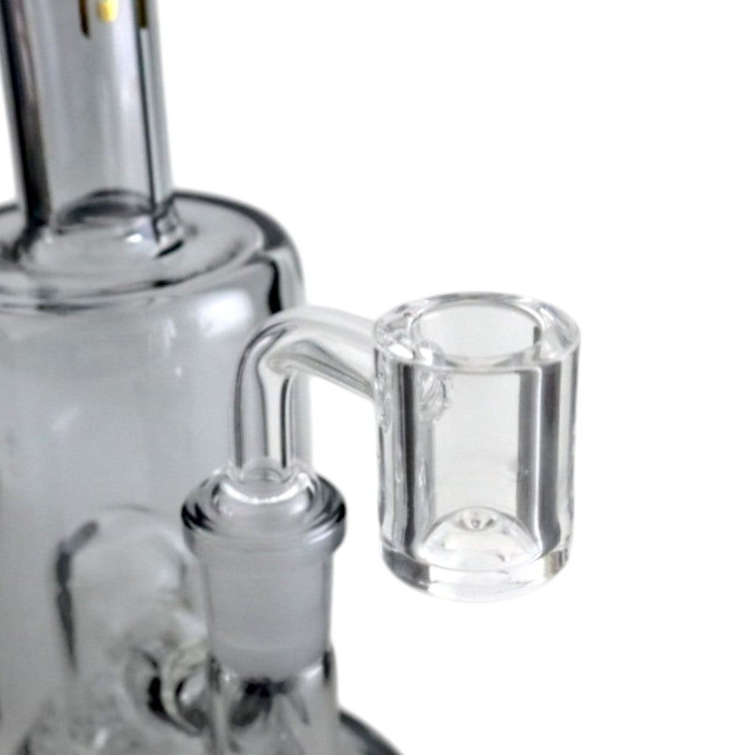 Fortune | 10" Matrix Perc Glass Dab Rig