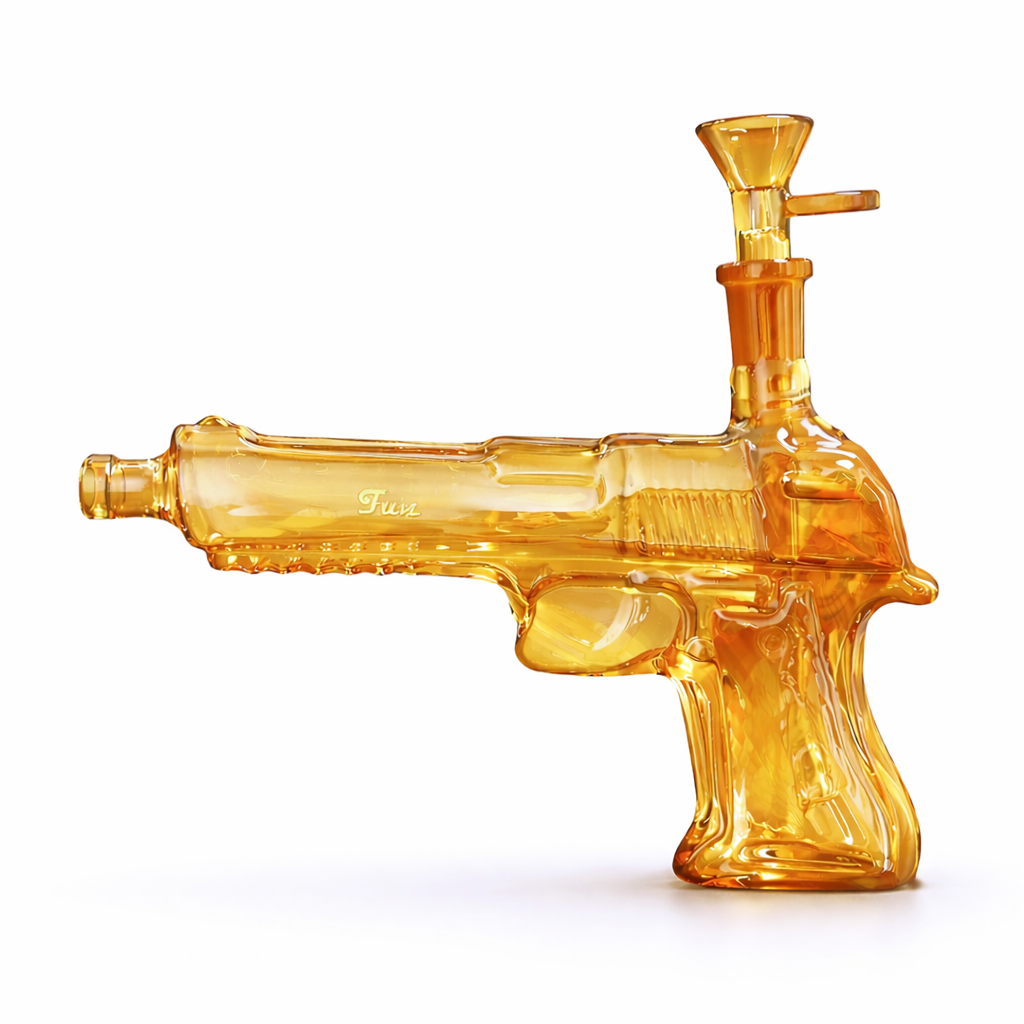 Fortune | 8″ Desert Eagle Electroplated Waterpipe