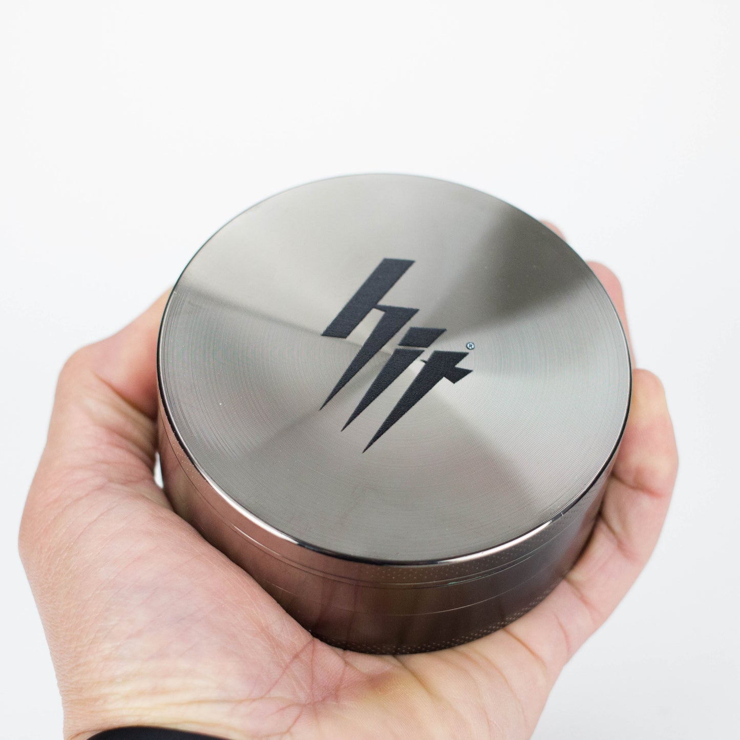 Zinc Gun Metal HIT Grinder 100mm 4pts