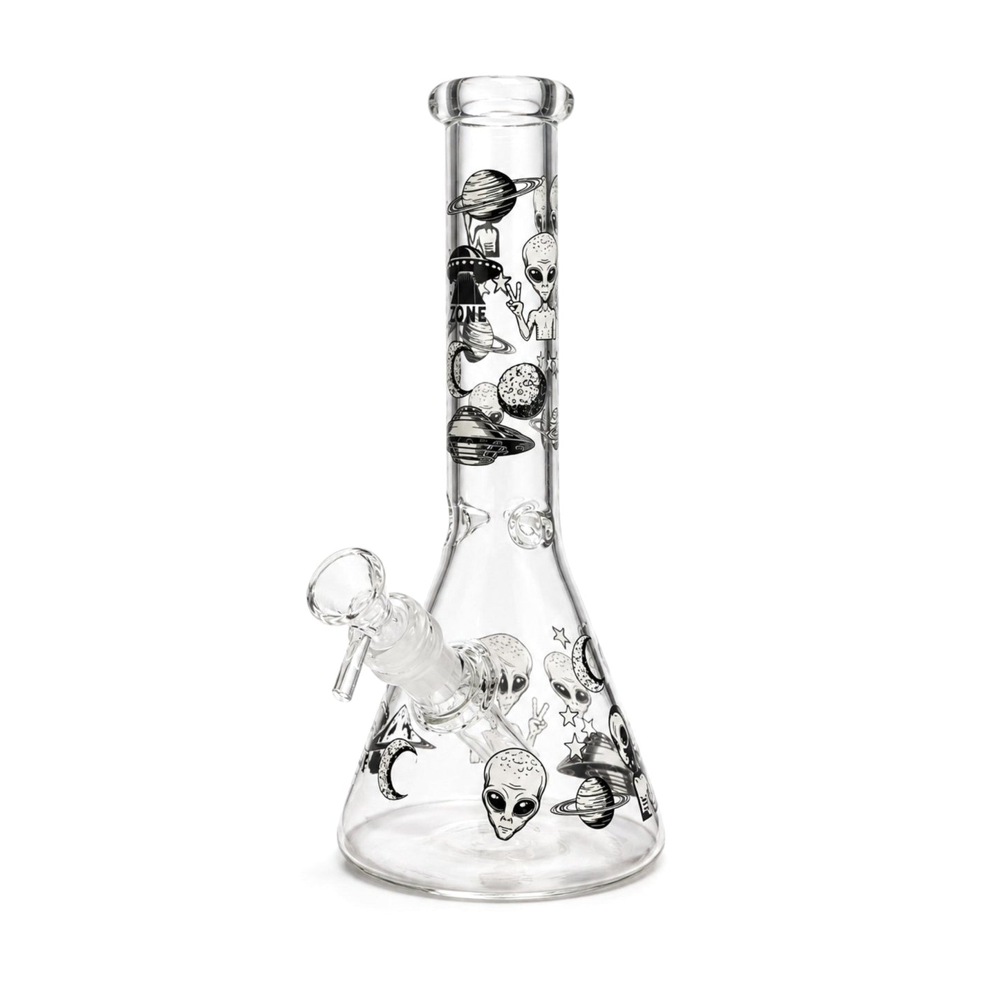 10" Glow-in-the-Dark Beaker Bong