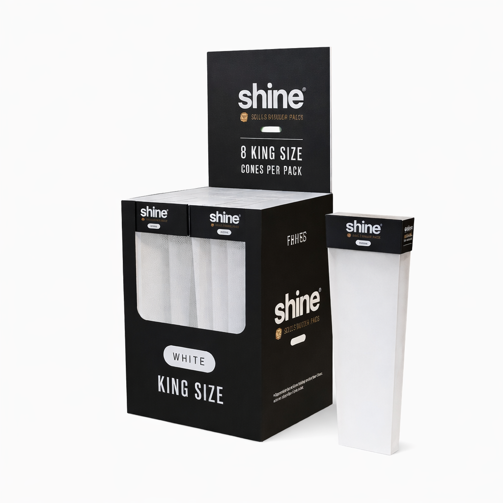 Shine | Tiger Stripes King Size 8 cones - 12 Packs