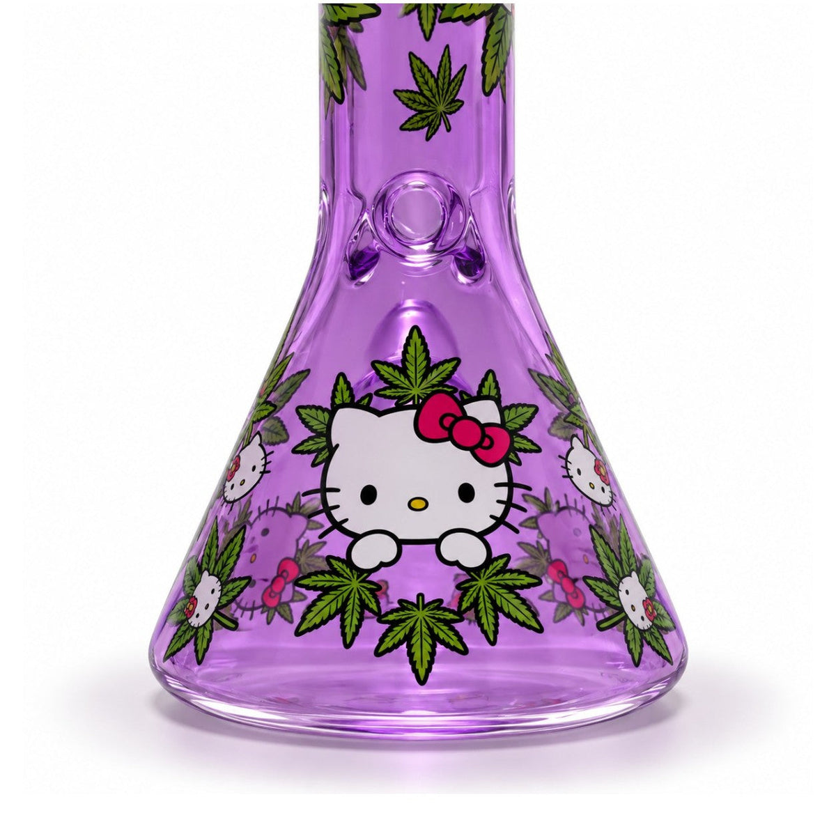 14" Character & Leaf Pattern Beaker