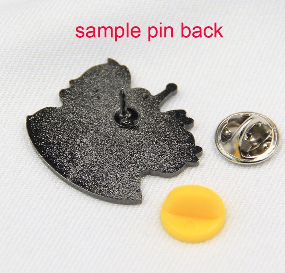 Cannabis Leaf Metal Pin