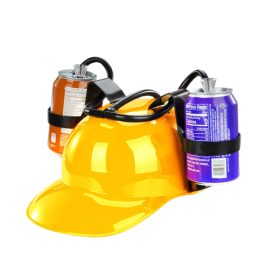 Party Sip Hands-Free Dual Drink Drinking Helmet – Baseball Cap