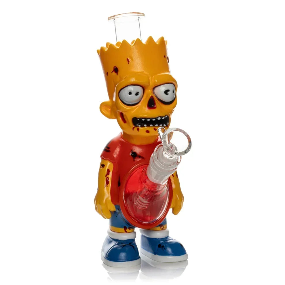 9" Zombie Bart Simpson Water Pipe