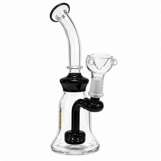 8" Color Accent Circ Perc Glass Dab Rig