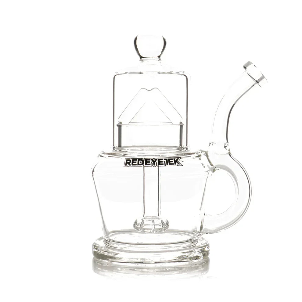 8" Red Eye Tek 7" Hash Bubbler
