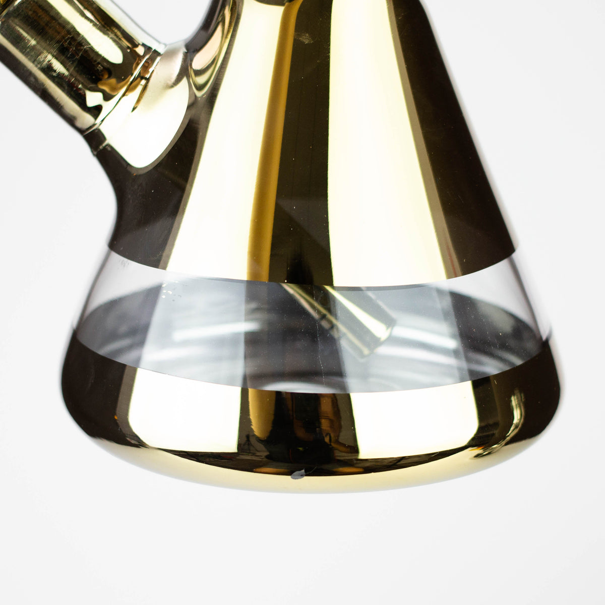 13.5" Infyniti 7 mm metallic classic beaker bong_10