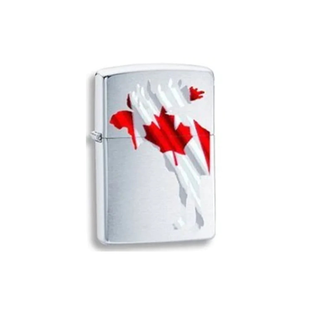 Zippo 67674 Moose Wcanada Flag 32145
