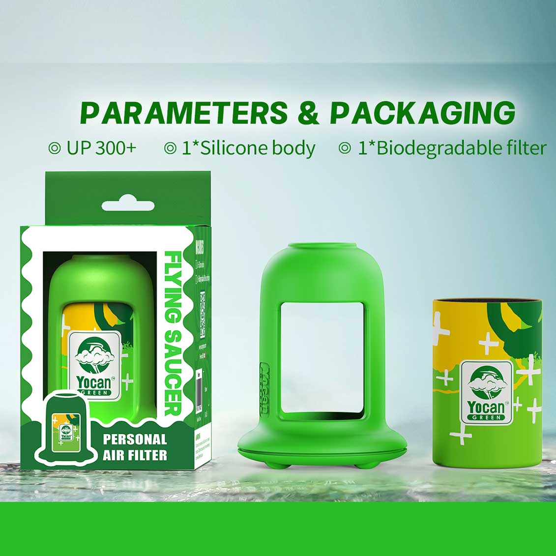 Yocan Green | FLYING SAUCER personal air filter_7