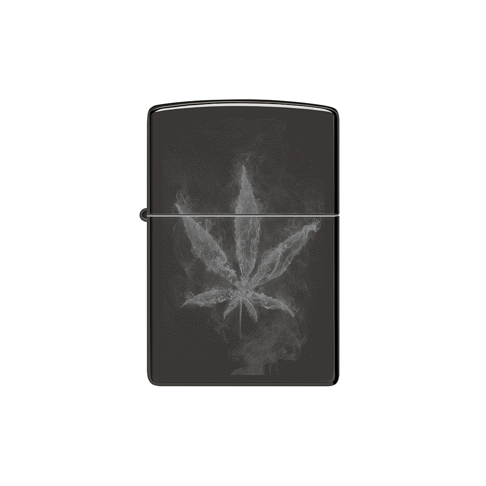 Zippo 46823 Cannabis Wispy Leaf Design