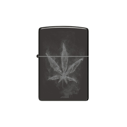 Zippo 46823 Cannabis Wispy Leaf Design