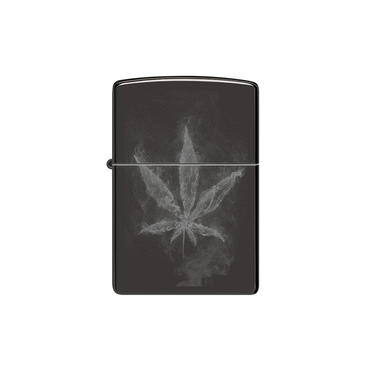 Zippo 46823 Cannabis Wispy Leaf Design