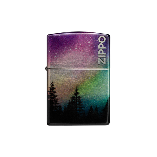 Zippo 48771 Northern Lights Colorful Sky Design