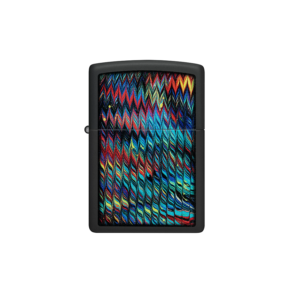 Zippo 46169 Paint Pattern Pour Design
