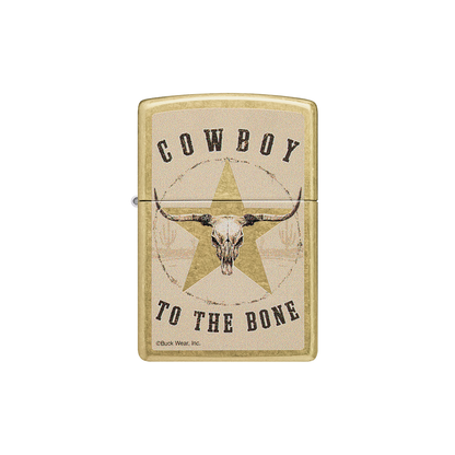 Zippo 48937 Buck Wear™ Cowboy to the Bone Design