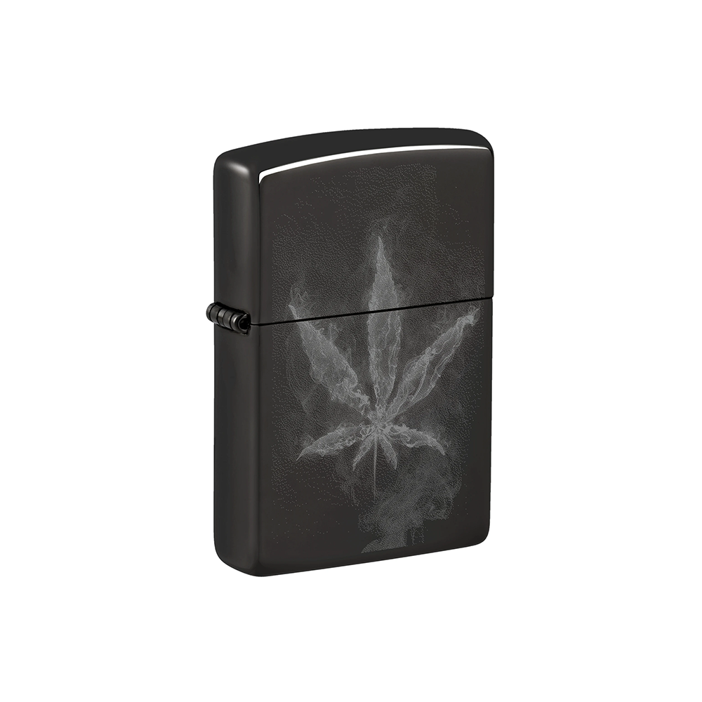 Zippo 46823 Cannabis Wispy Leaf Design