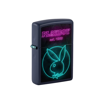 Zippo 46786 Teal Playboy Neon Logo