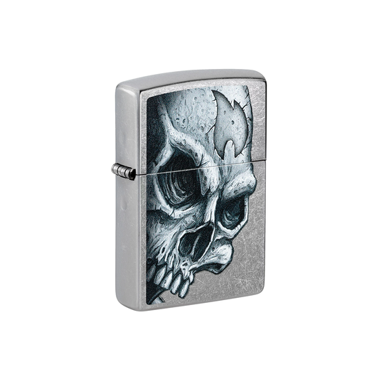 Zippo 46587 Skull & Flame_1