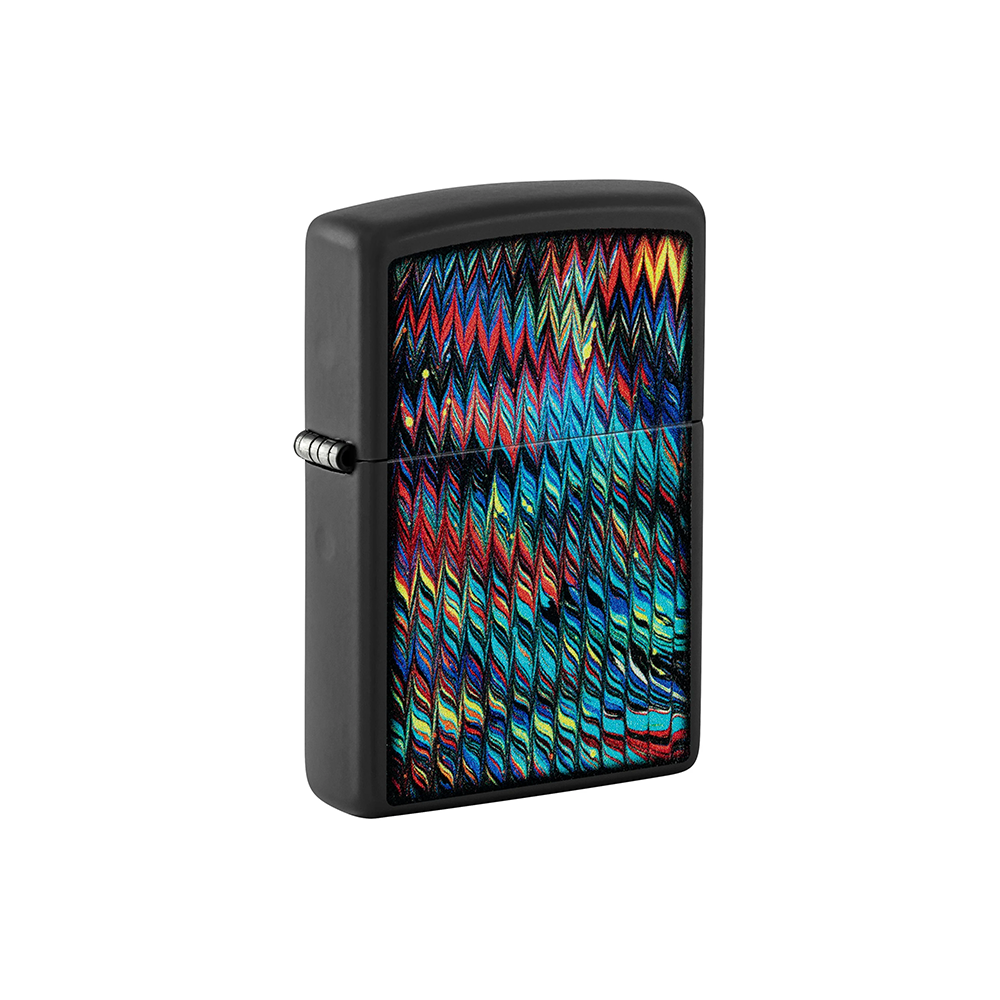 Zippo 46169 Paint Pattern Pour Design