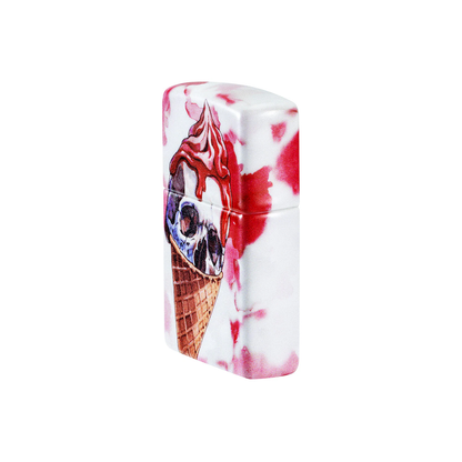 Zippo 46748 Ice Cream Cones Skulls Design