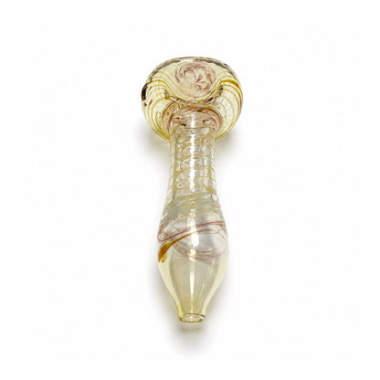 3" Spiral Swirl Glass Hand Pipe – 2 Pack