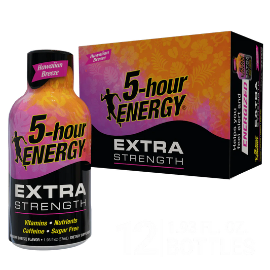 Hawaiian Breeze Flavor Extra Strength 5-hour ENERGY Drink