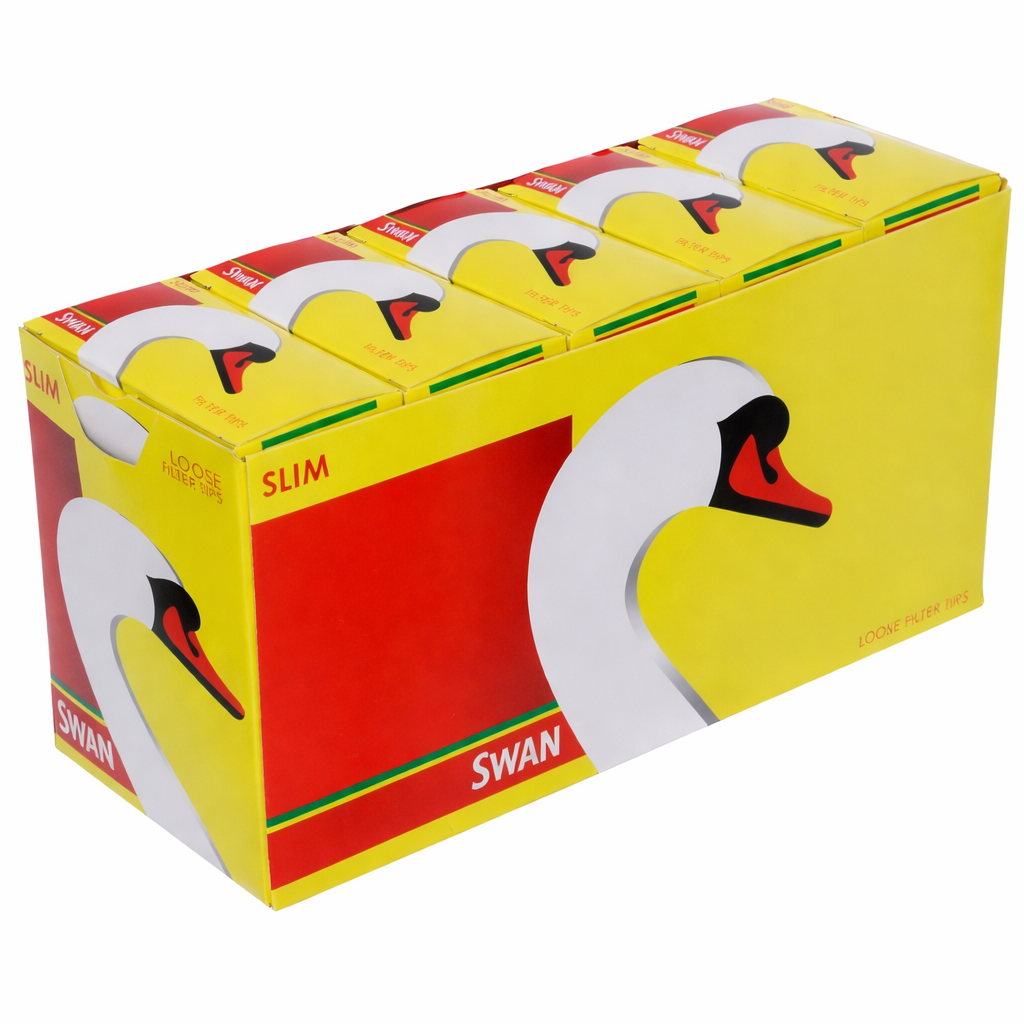 Swan | Slimline Filter Tips – 10 Box Display