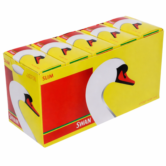 Swan | Slimline Filter Tips – 10 Box Display