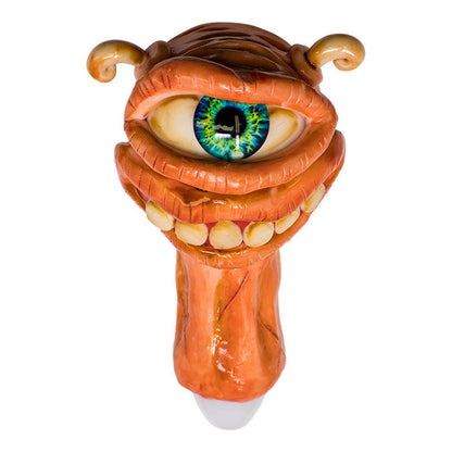 Green Eyed Fictional Hand Pipe 5 inches