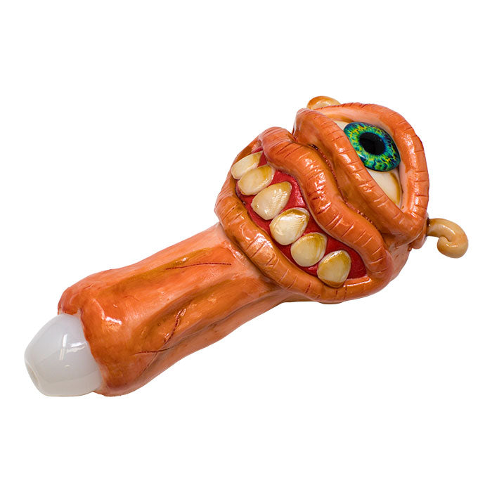 Green Eyed Fictional Hand Pipe 5 inches