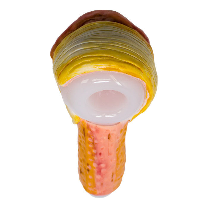 Orange Fictional Hand Pipe 5 inches