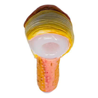 Orange Fictional Hand Pipe 5 inches