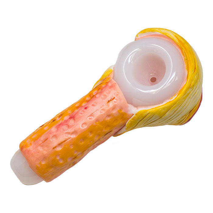 Orange Fictional Hand Pipe 5 inches