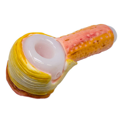 Orange Fictional Hand Pipe 5 inches