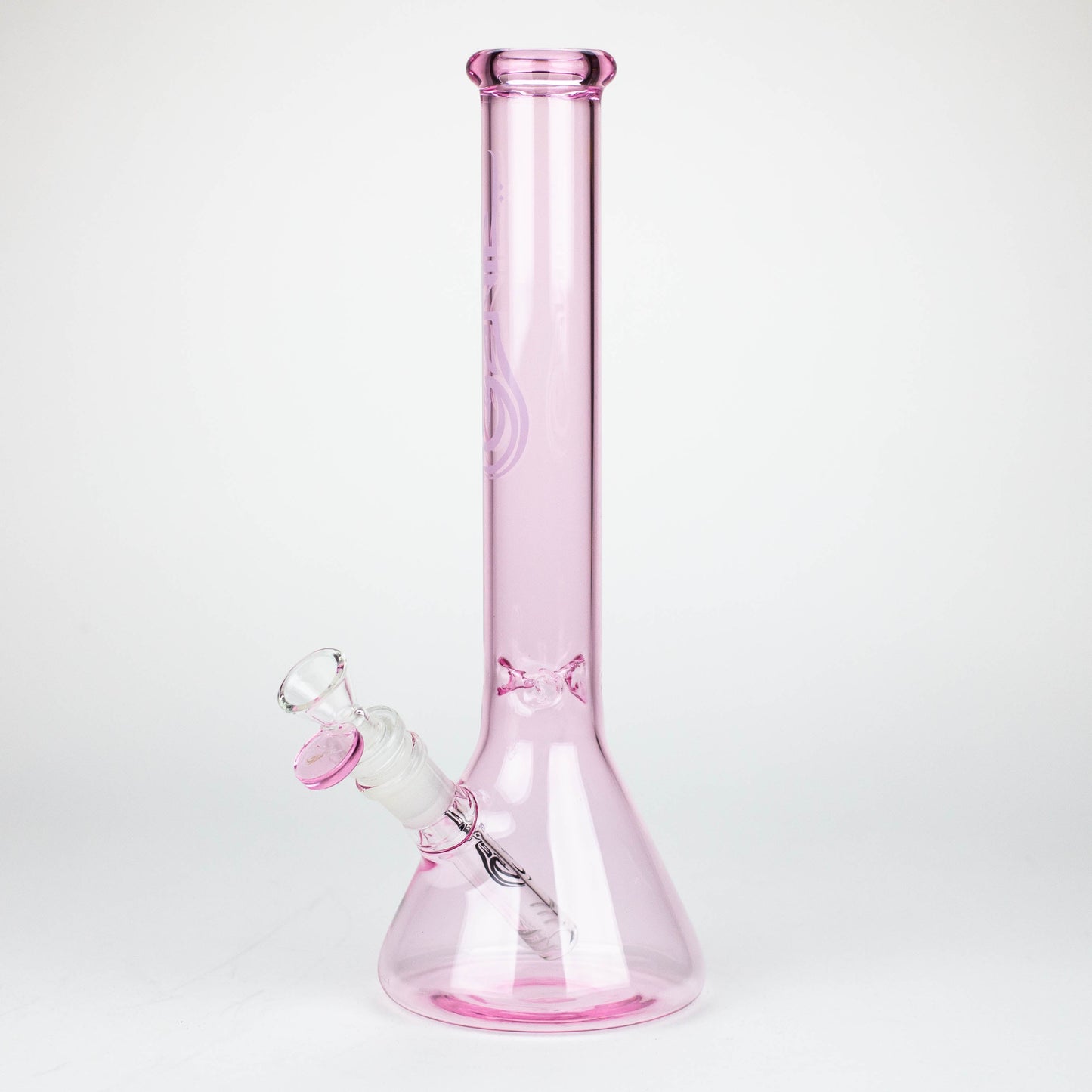 [12 Pack Bundle] Genie | 12" color tube glass water bong [GB2130]