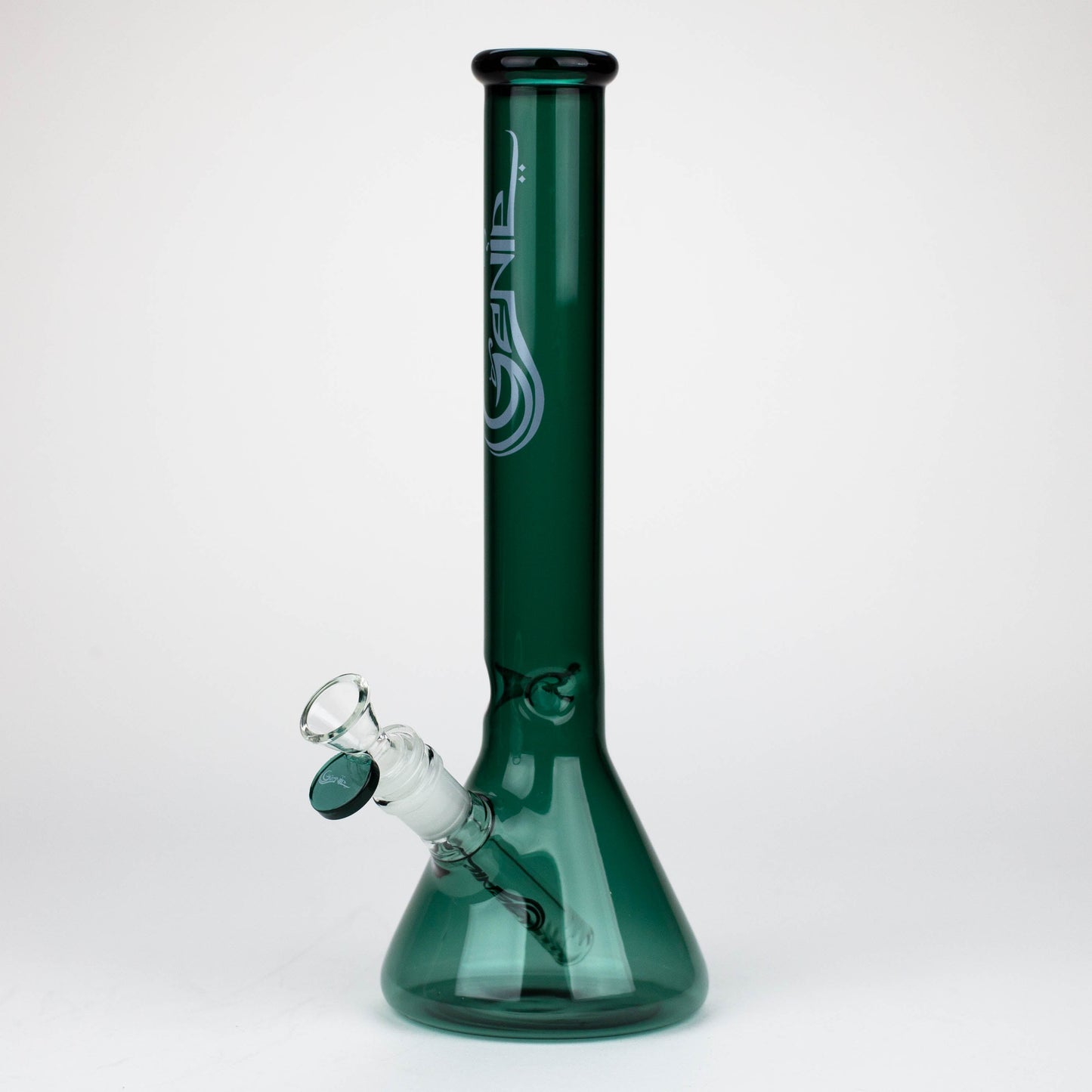 [12 Pack Bundle] Genie | 12" color tube glass water bong [GB2130]