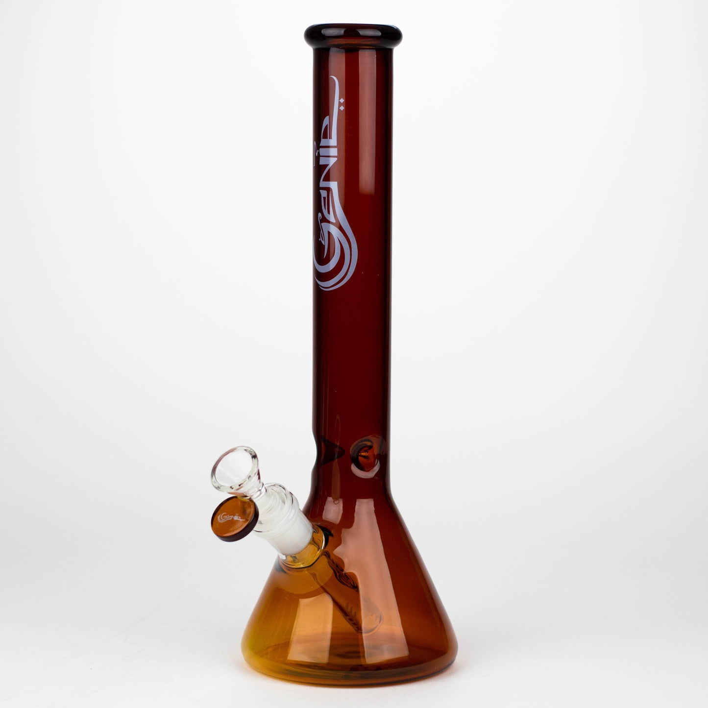 [12 Pack Bundle] Genie | 12" color tube glass water bong [GB2130]