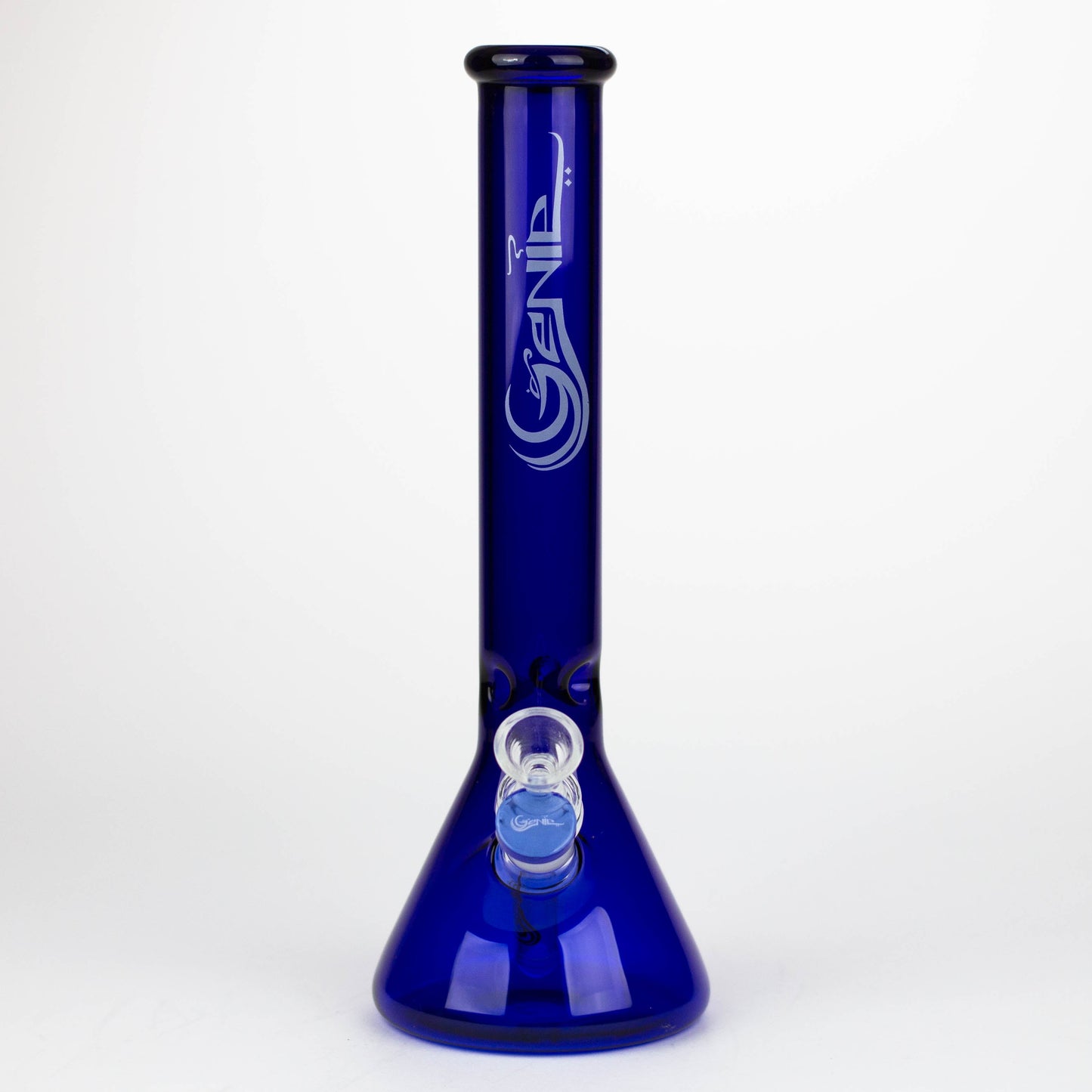 [12 Pack Bundle] Genie | 12" color tube glass water bong [GB2130]