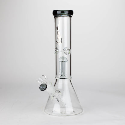 Genie | 12" Genie-Tree arms color accented glass water bong [NS104]_7