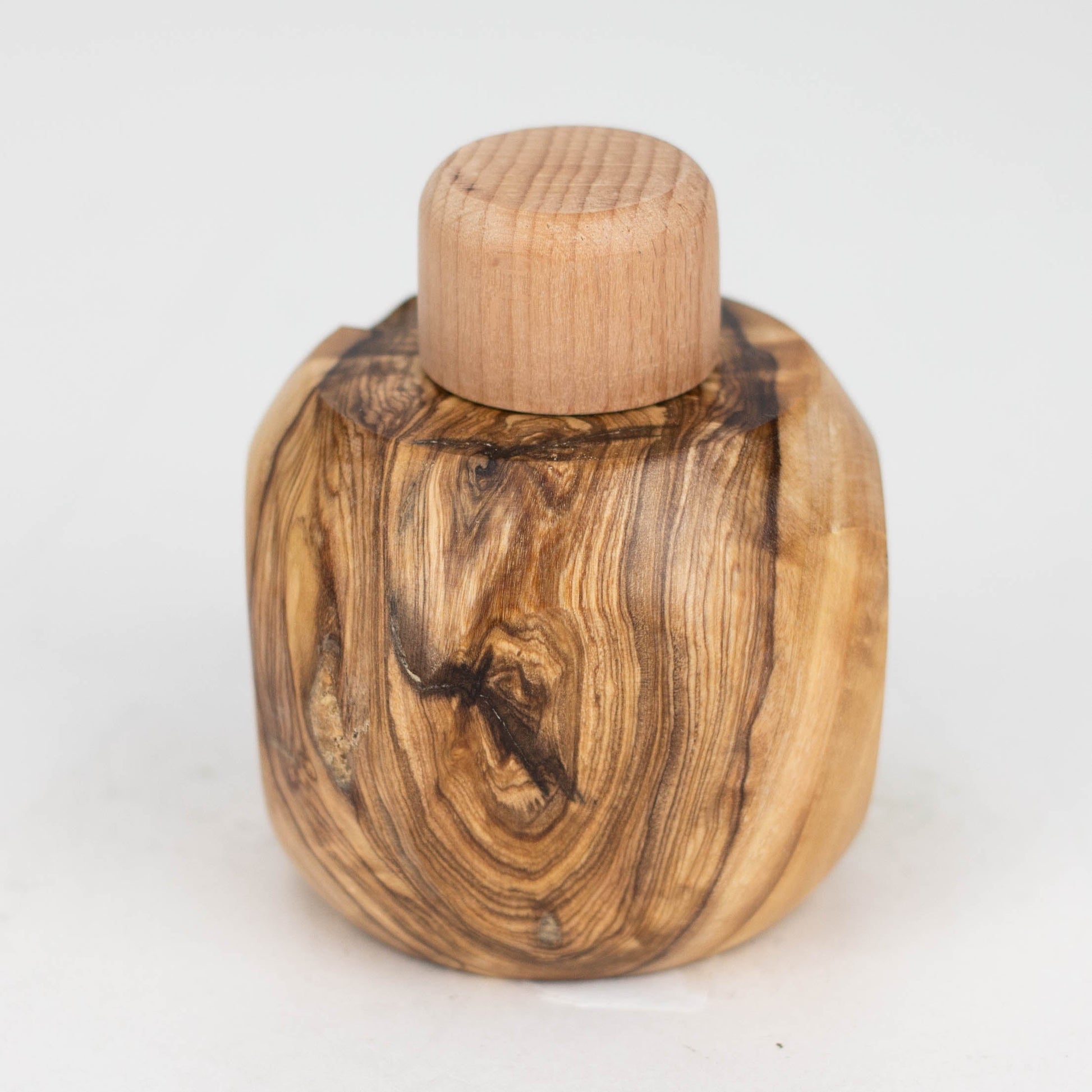 VOW | Olive Wood Apple Dugout/Smoker's Gift 1_1